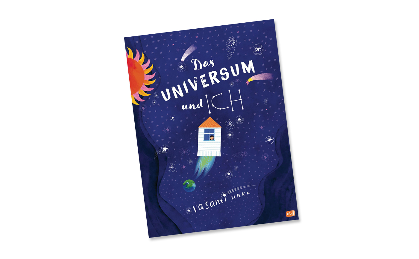 Fliegendes Haus im Universum Buchcover