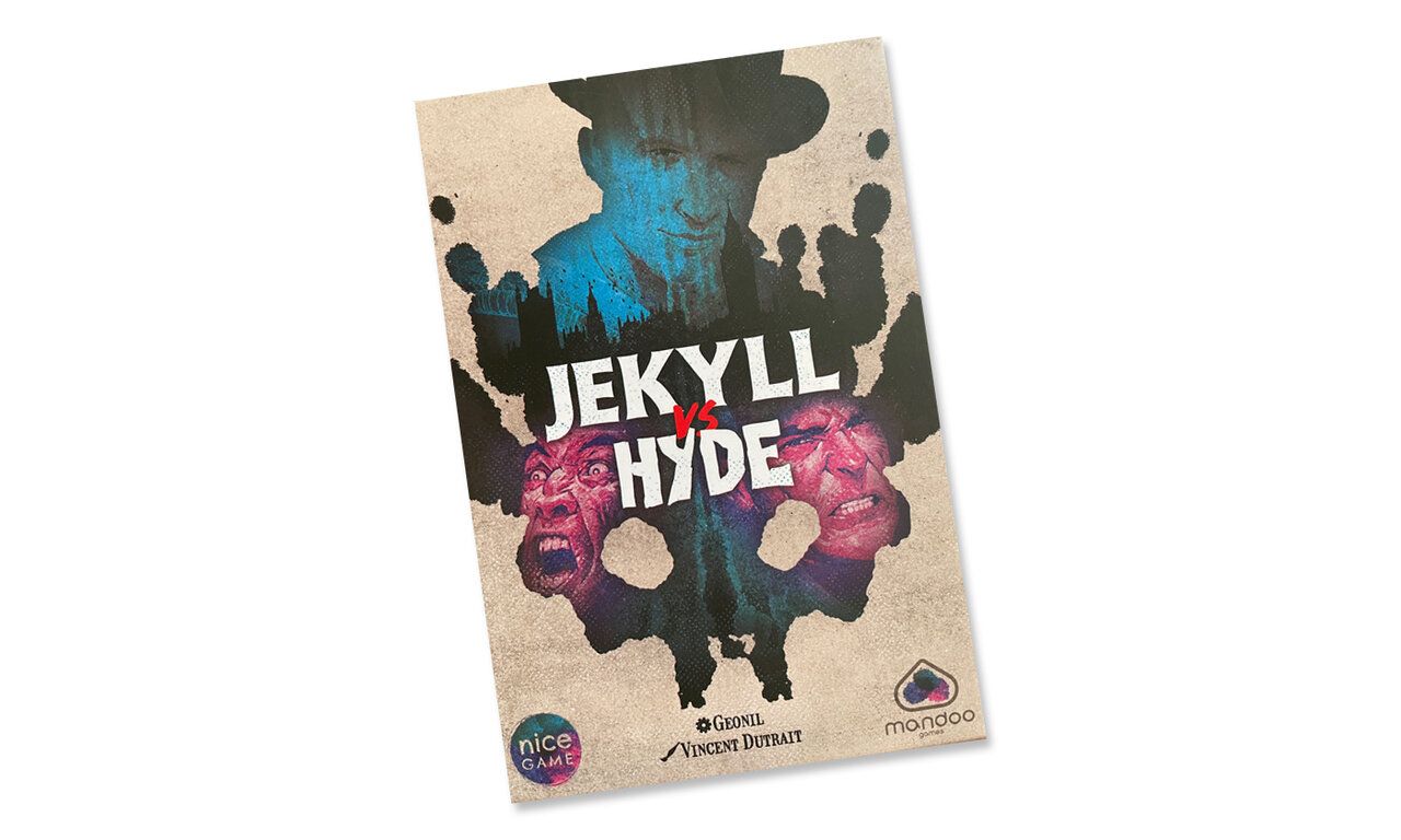 Verpackung Spiel Jekyll vs Hyde auf weiß