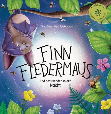 Cover des Buches Finn Fledermaus und dasBlenden der Nacht