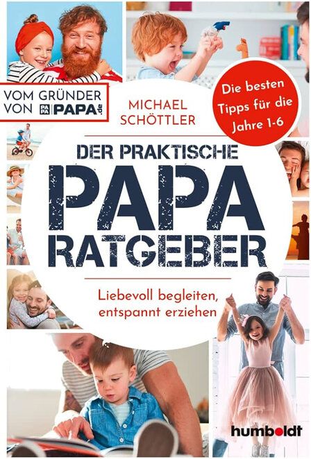 Cover des Buches der praktische Papa Ratgeber