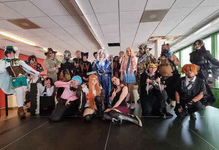 Gruppenbild Cosplayer