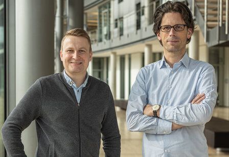 Porträt von Ole und Marco Dohle vom Institut für Sozialwissenschaften der HHU Düsseldorf
