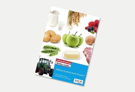  Titelseite der Broschüre Woher kommt ein Essen