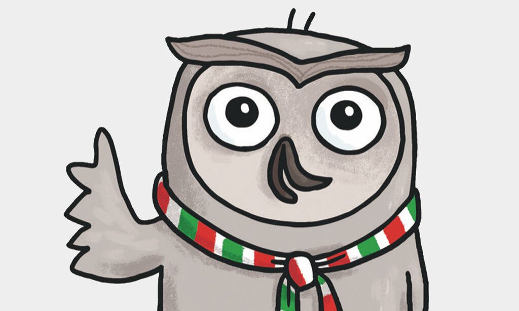 Illustration Eule Helene des Landtag NRW