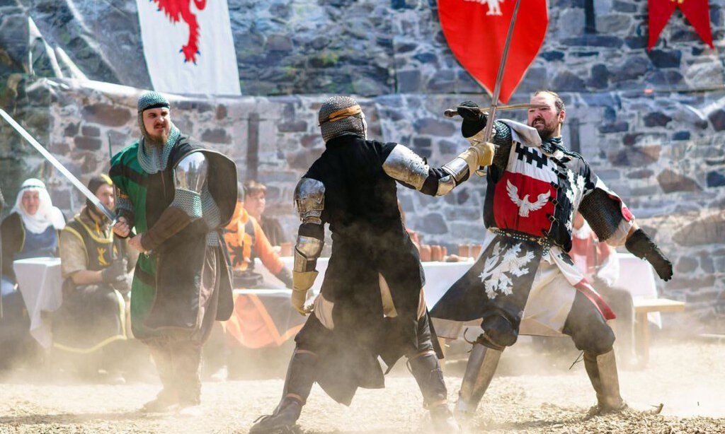 Ritterspiele auf Schloss Burg