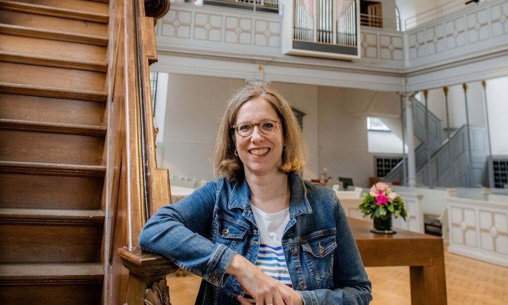 Pfarrerin Brunotte in Neanderkirche