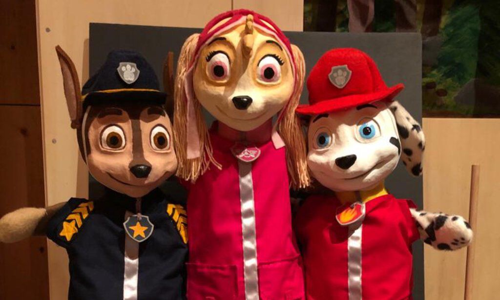 Josef Tränklers Puppenbühne mit der Paw Patrol