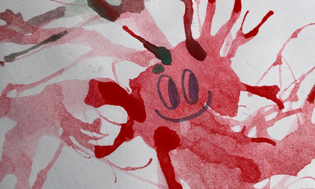 Kunstworkshop des Akki e.V.: Farbe außer Kontrolle