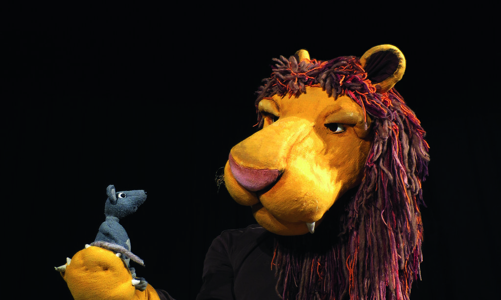 Löwe und Maus