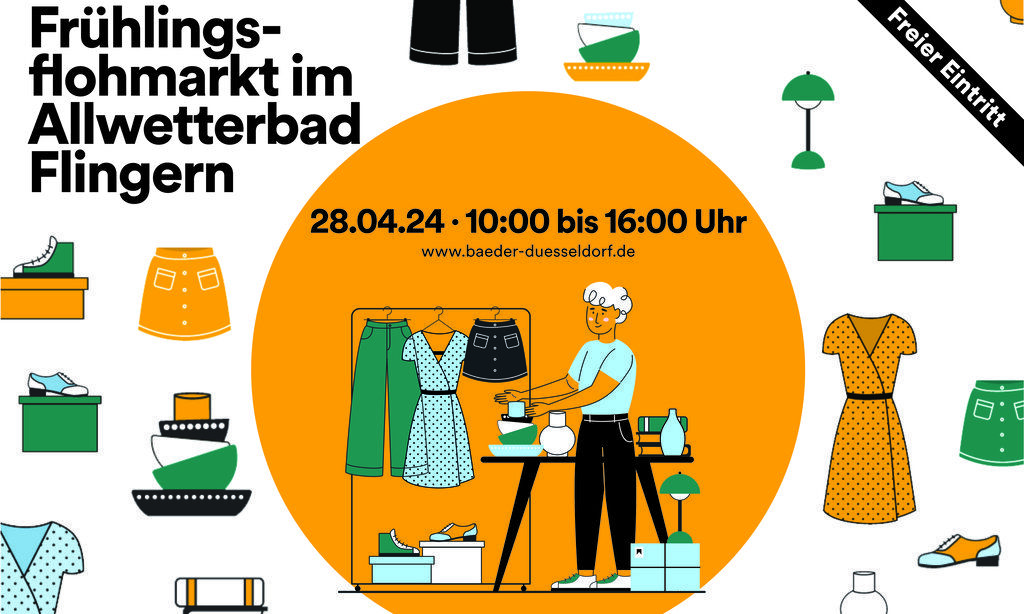 Flohmarkt Allwetterbad Flingern 2024