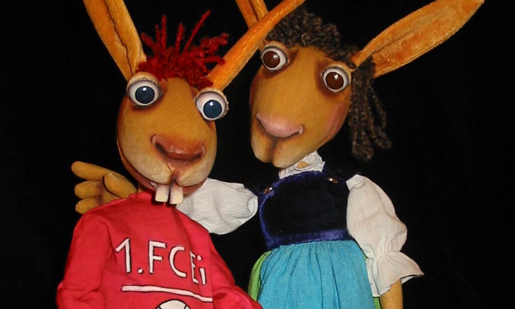 Fußballhase Willi Löffel Seifenblasen Figurentheater Meerbusch