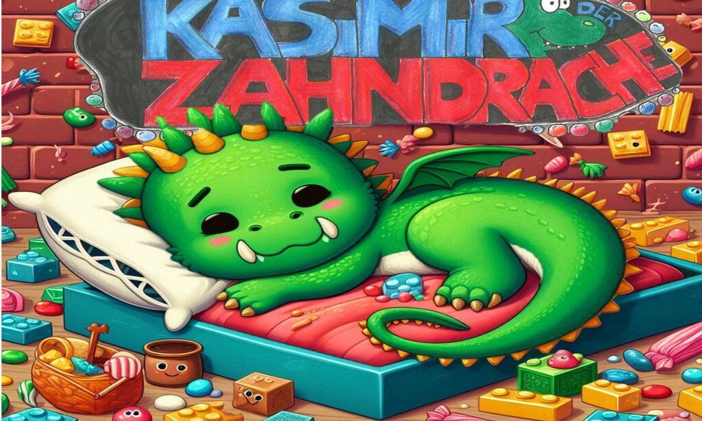 Kinderbuch "Zahndrache Kasimir" von Florian Abraham