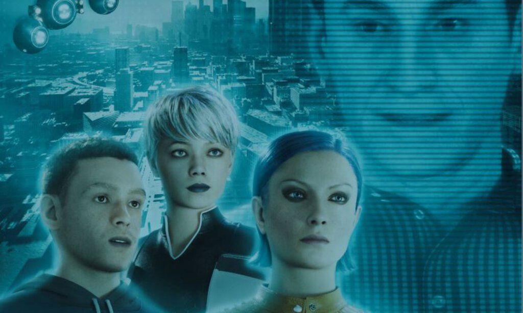 Szene aus "KIRA" im Planetarium Bochum.