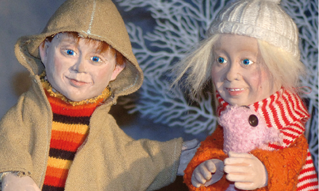 Lotta aus der Krachmacherstraße im Puppenspiel des Puppentheaters Dornerei.