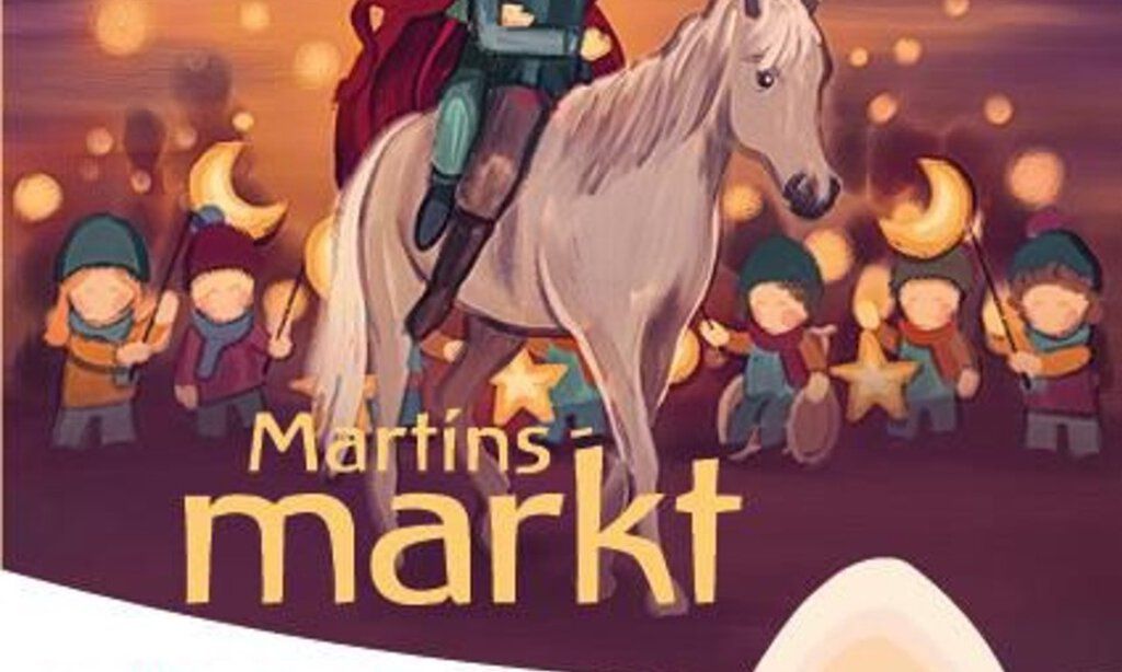 Bild Sankt Martin mit Laternen