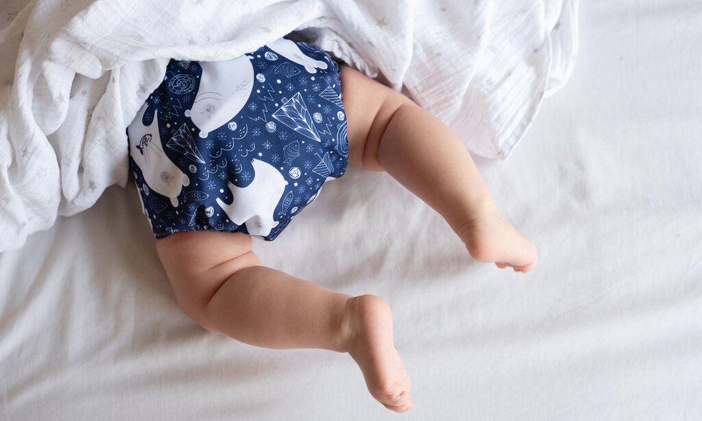 Babypopo mit Stoffwindelhose