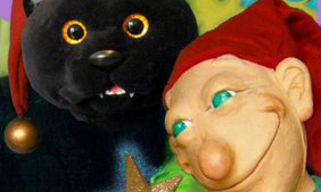 Die Puppenbühne Bauchkribbeln mit „Dreimal schwarzer Kater“.