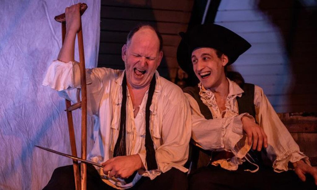 Szenenbild aus „Die Schatzinsel“ des Junges Theaters Bonn.