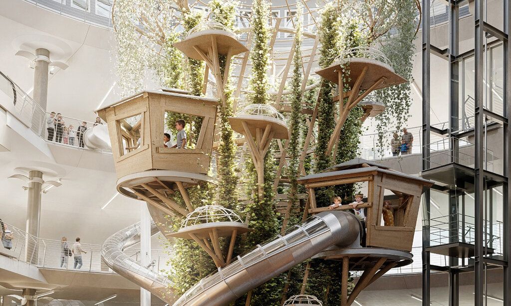 Exploradom Innenraum