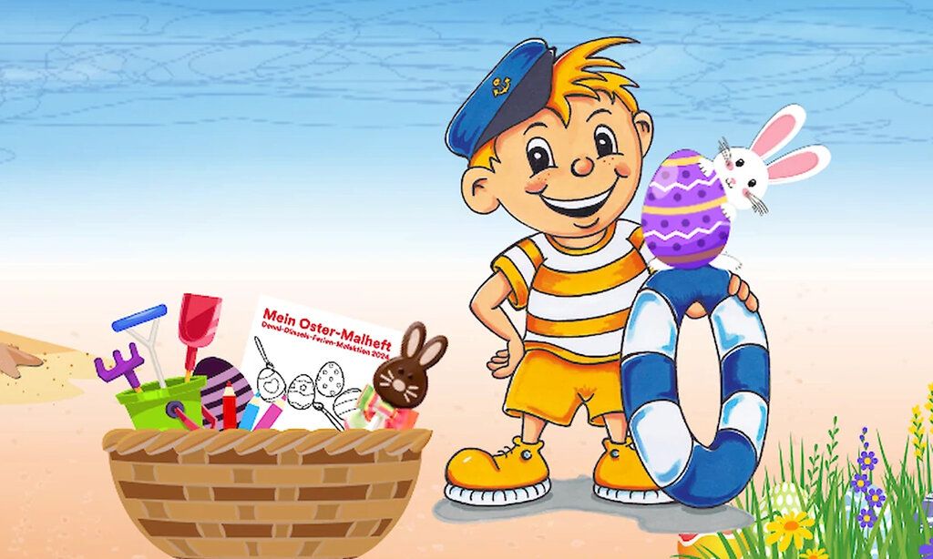 Düsselstrand - Ferien-Malaktion im Freizeitbad