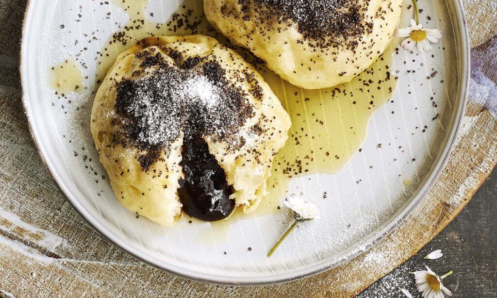 Germknödel mit Pflaumenmus