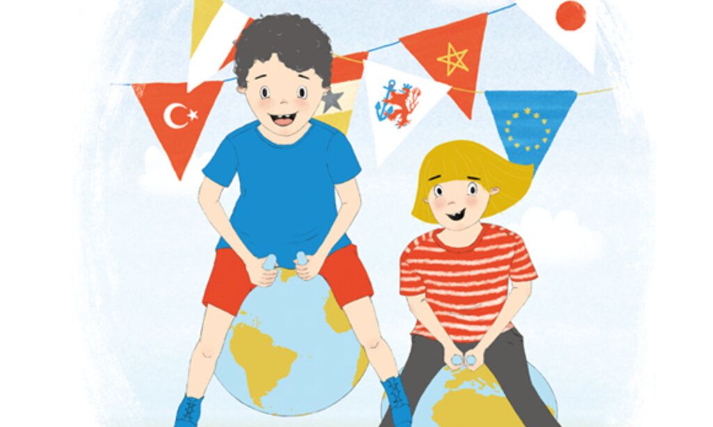 Illustration zum Thema Kinderrecht auf Identität