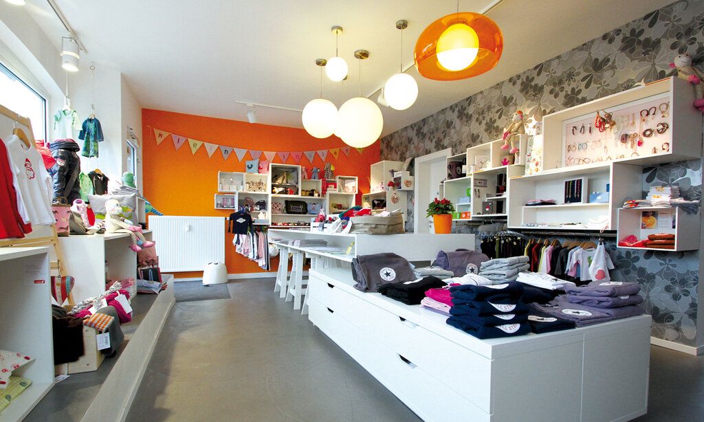Innenraum des Ladens Kleine Pioniere