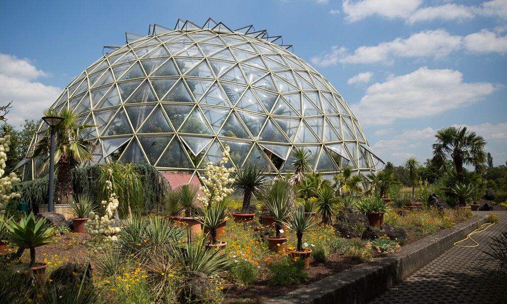Kuppelbau Botanischer Garten Uni Düsseldorf