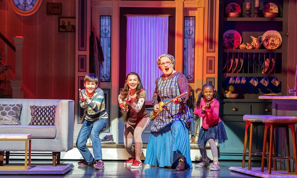 Szene aus Mrs Doubtfire Musical