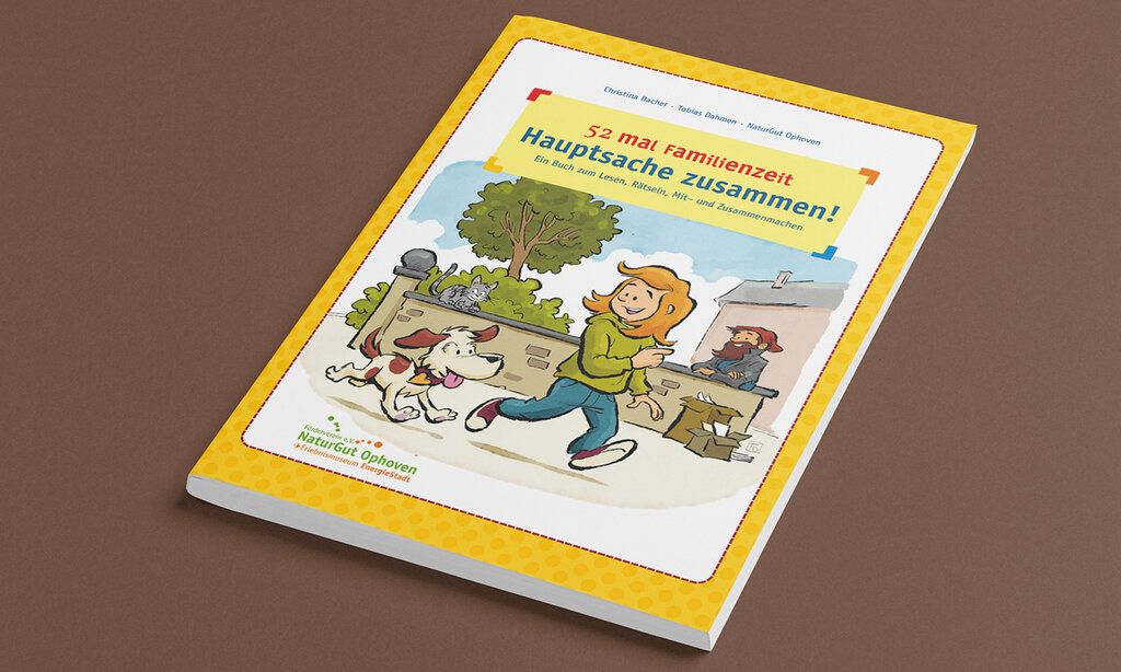 Buchcover Naturgut Ophoven - 52 Mal Familienzeit