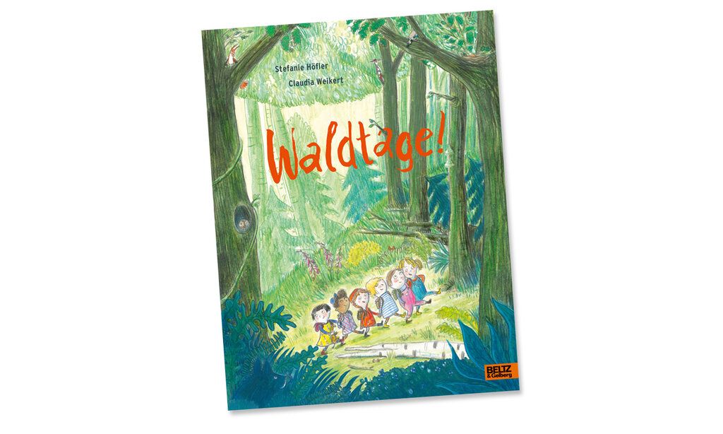 Kinder im Wald, Buchtitel Waldtage