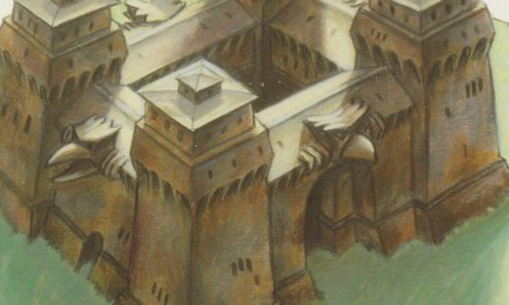 Hogwarts - Illustration von Sabine Wilharm