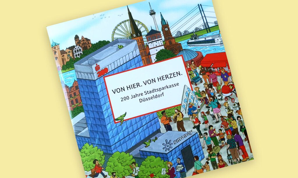 Wimmelbuch Stadtsparkasse Düsseldorf Cover