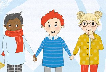 Illustration zum Thema Kinderrecht auf Gleichberechtigung