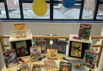 Auswahl der Comics am Comic-Tag