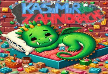 Kinderbuch "Zahndrache Kasimir" von Florian Abraham