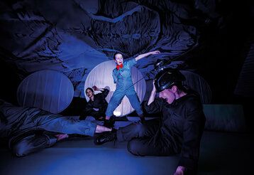 Bühnenszene aus "Der kleine Prinz" im JTB 