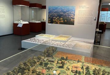 Blick in die Ausstellung Luxuria Römertherme Zülpich