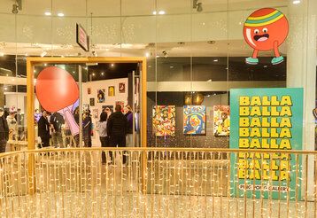 Balla Balla Ping Pong, Pop-up-Store im Düwell