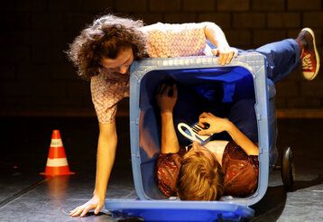 Theaterszene Blaupause von Theater Marabu