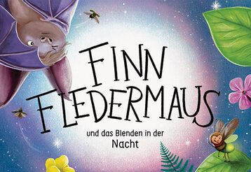Ausschnitt des Buchcovers Finn Fledermaus