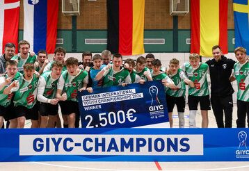 Gewinnerteam des German International Youth Championships 2024