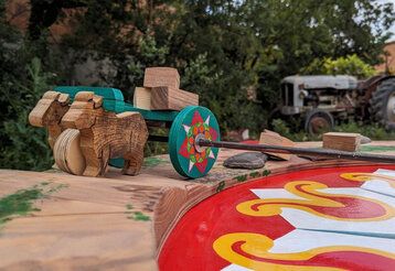Holzspielzeug Kinderkulturfestival