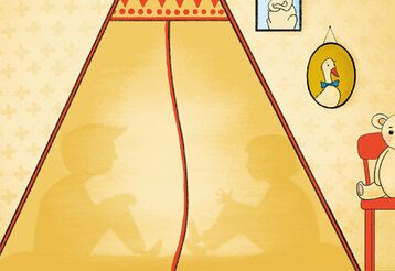 Illustration zum Thema Kinderrecht auf Privatspähre