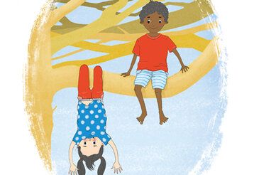 Illustration zum Thema Kinderrecht auf Freizeit