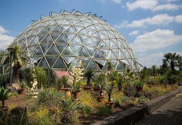 Kuppelbau Botanischer Garten Uni Düsseldorf