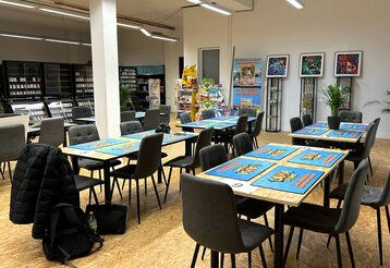 Innenraum des LamaStores