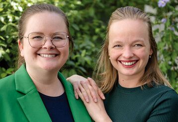 Porträt der Schwestern Juliane und Victoria Frankenheim