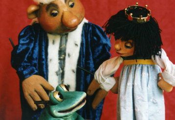 Der Froschkönig - Seifenblasen Figurentheater