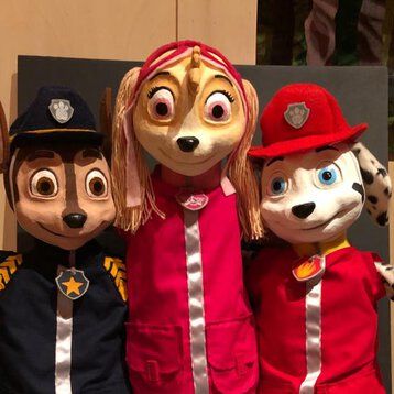 Josef Tränklers Puppenbühne mit der Paw Patrol